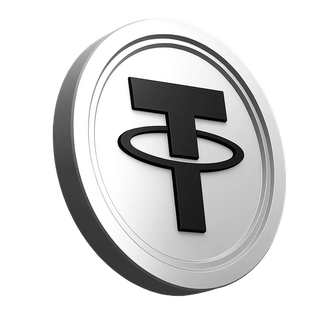 Prikaz kovanice Tether USDT u odjeljku s podacima o platformi